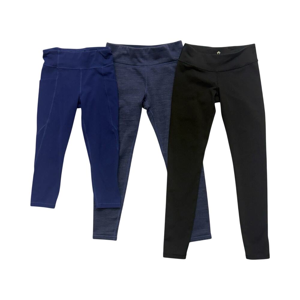 Ivivva Lululemon Athleta Activewear Tight Leggings (3) Girls Size M 8/10